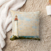 航海のな灯台 クッション (ブランケット)