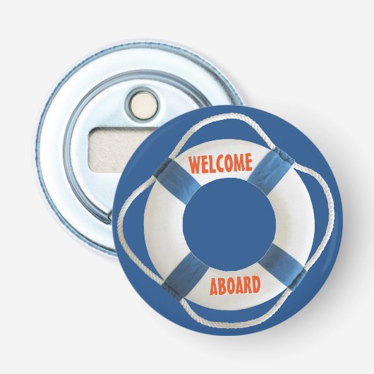 航海のな生命リングの歓迎 栓抜き (正面)