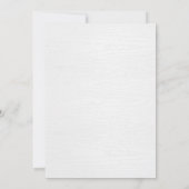 航海のな結び目の結婚式招待状 招待状 (裏面)