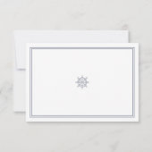 航海のな結婚RSVP 出欠カード (裏面)