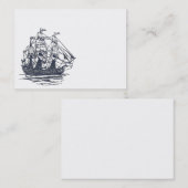 航海のな船の名刺 名刺 (正面/裏面)