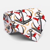 航海のな船遊びのデザインの夏のネクタイ ネクタイ (ロール)