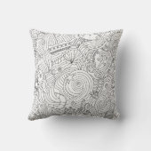 航海のな落書き クッション (裏面)