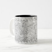 航海のな落書き ツートーンマグカップ (正面左)