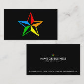 航海のな虹の星 名刺 (正面/裏面)