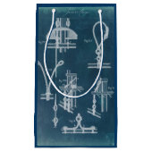 航海のな詳細の青写真IV スモールペーパーバッグ (正面)