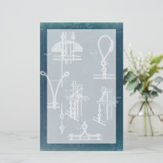 航海のな詳細の青写真IV 便箋 (スタンド正面)