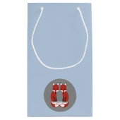 航海のな誕生会の海場面好意のギフトバッグ スモールペーパーバッグ (裏面)