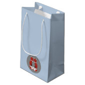 航海のな誕生会の海場面好意のギフトバッグ スモールペーパーバッグ (裏面アングル)