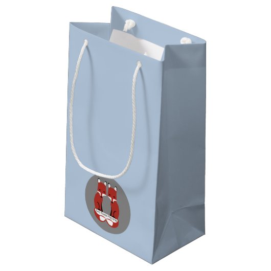 航海のな誕生会の海場面好意のギフトバッグ スモールペーパーバッグ (裏面アングル)