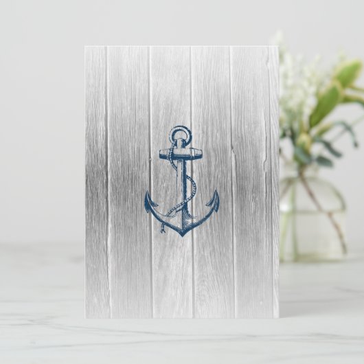 航海のな誕生日の招待状 招待状 (スタンド正面)