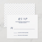 航海のな|結婚の応答カード 出欠カード (正面/裏面)