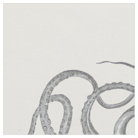 航海のなsteampunkのタコのヴィンテージはカスタムをkraken ファブリック (クローズアップ)