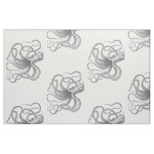 航海のなsteampunkのタコのヴィンテージはカスタムをkraken ファブリック (ファットクウォーター)