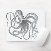 航海のなsteampunkのタコのヴィンテージはサイファイをkraken マウスパッド (マウス)