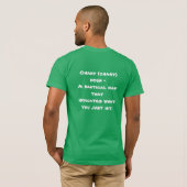 航海のなTシャツ-図表の定義 Tシャツ (裏面フル)