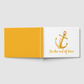 航海ののオ結婚レンジいかりビーチサマー海 ゲストブック (全面)