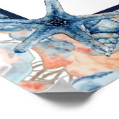 航海ののビーチ結婚シーセルバラハネムーン ポスター (角)