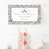 航海ののビーチ結婚シーセルバラハネムーン 横断幕 (インサイチュ)