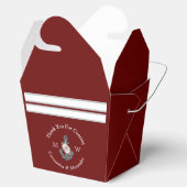 航海ののフローラ結婚いかりマルーンブルガンディーレッド フェイバーボックス (オープン)