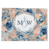 航海のの結婚ビーチシーセルバラ ラージペーパーバッグ (裏面)