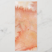 航海のの結婚ビーチ水カラーコーラルピーチ メニュー (裏面)