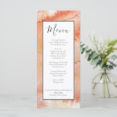 航海のの結婚ビーチ水カラーコーラルピーチ メニュー (スタンド正面)