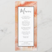 航海のの結婚ビーチ水カラーコーラルピーチ メニュー (正面)