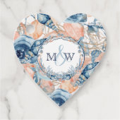 航海のの結婚ビーチ貝殻の花 フェイバータグ (正面)