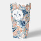 航海のの結婚ビーチ貝殻の花 フェイバーボックス (裏面)