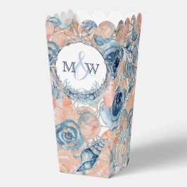 航海のの結婚ビーチ貝殻の花 フェイバーボックス