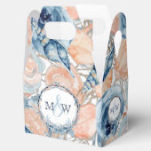 航海のの結婚ビーチ貝殻の花 フェイバーボックス (オープン)