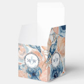 航海のの結婚ビーチ貝殻の花 フェイバーボックス (オープン)