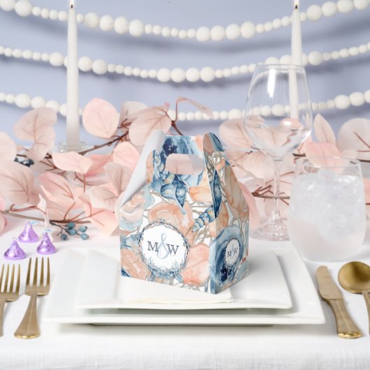 航海のの結婚ビーチ貝殻の花 フェイバーボックス (ウェディング)