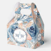 航海のの結婚ビーチ貝殻の花 フェイバーボックス (裏面)