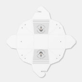 航海のの結婚フローラいかりシルバーグレー フェイバーボックス (折り畳みなし)