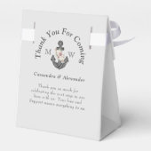 航海のの結婚フローラいかりシルバーグレー フェイバーボックス (裏面サイド)