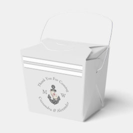 航海のの結婚フローラいかりシルバーグレー フェイバーボックス