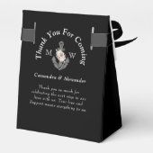 航海のの結婚フローラいかり白黒 フェイバーボックス (裏面サイド)