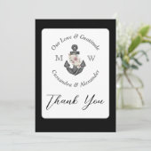 航海のの結婚フローラいかり サンキューカード (スタンド正面)