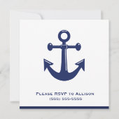 航海のの結婚リハーサル招待状 招待状 (裏面)