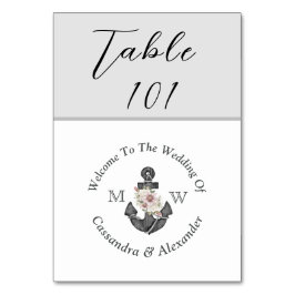 航海のの結婚埃の多いシルバーグレー テーブルナンバー