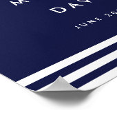 航海のようこそ記号(11x14) ポスター (角)