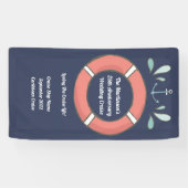 航海のアニバーサリークルーズデコールステートルームドア 横断幕 (横)