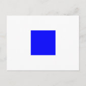 航海のアルファベットの信号文字S ポストカード (正面)