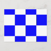 航海のアルファベット信号文字N ポストカード (正面)