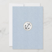 航海のウェディングシャワー招待状 招待状 (裏面)