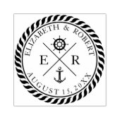 航海のウェディングシャワー1 ラバースタンプ (インプリント)