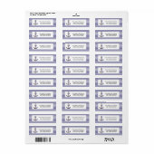 航海のエレガント結婚の ラベル (フルシート)