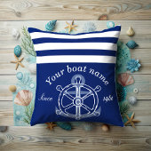 航海のカスタムいかりホイールNavy Blue クッション